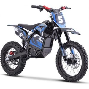 Pro Electric Dirt Bike, 60v 2000w Lithium - Blue